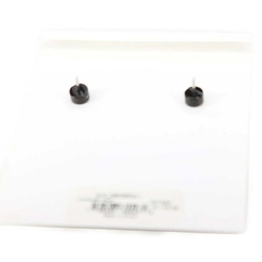 Michael Kors Black Ion-Plated Pave Starburst Drop Earrings‎ MKJ6936